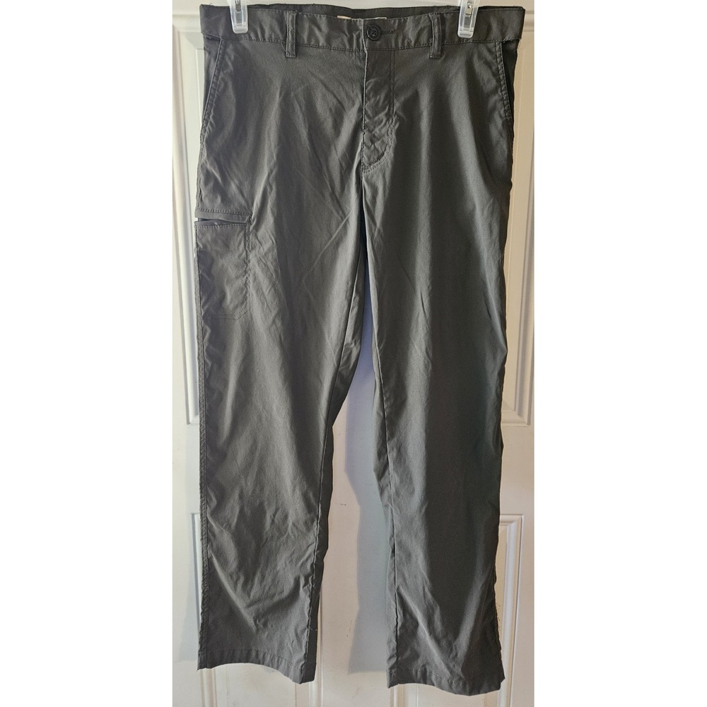 UBTECH Men's Hiking Cargo Pants Gray 34x32 Stretch Nylon Outdoor Classic Fit